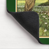 "Irish Wolfhound Greeting" Mousepad (Ecke)