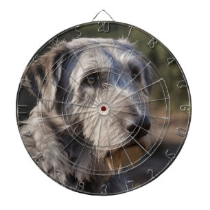 Irish Wolfhound ich bin nicht erstaunt, Dartscheibe