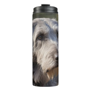 Irish Wolfhound ich bin nicht erstaunt, Thermosbecher