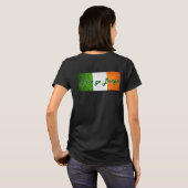 Irish Wolfhound irish flag Erin go Braga T - Shirt (Schwarz voll)