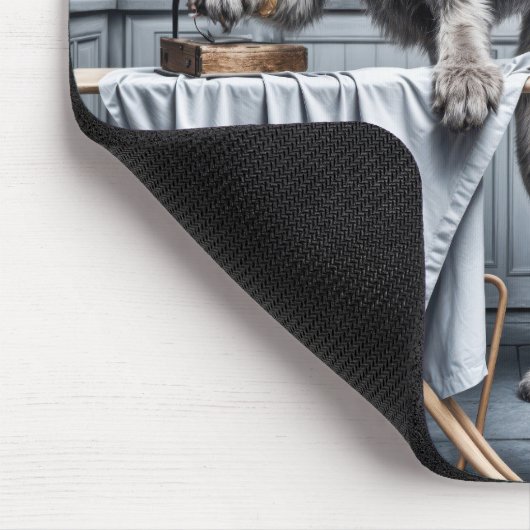 Irish Wolfhound Ironing Clothes Mousepad (Ecke)