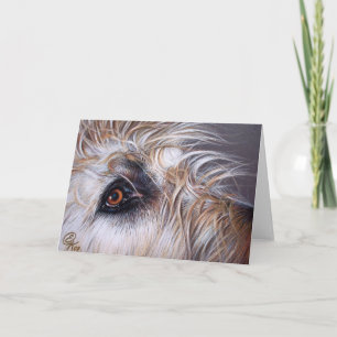 Irish Wolfhound Karte