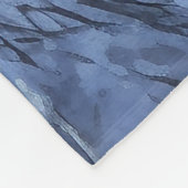 Irish Wolfhound Let It Snow Weihnachten Fleecedecke (Ecke)