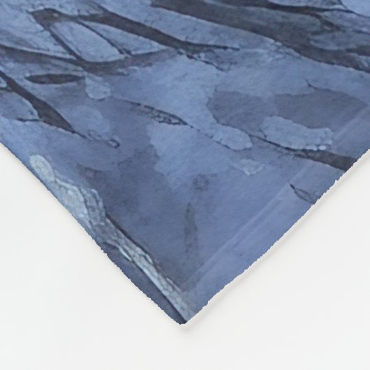 Irish Wolfhound Let It Snow Weihnachten Fleecedecke (Ecke)