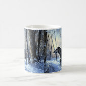 Irish Wolfhound Let It Snow Weihnachten Kaffeetasse (Mittel)