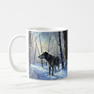 Irish Wolfhound Let It Snow Weihnachten Kaffeetasse
