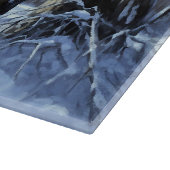 Irish Wolfhound Let It Snow Weihnachten Schneidebrett (Ecke)