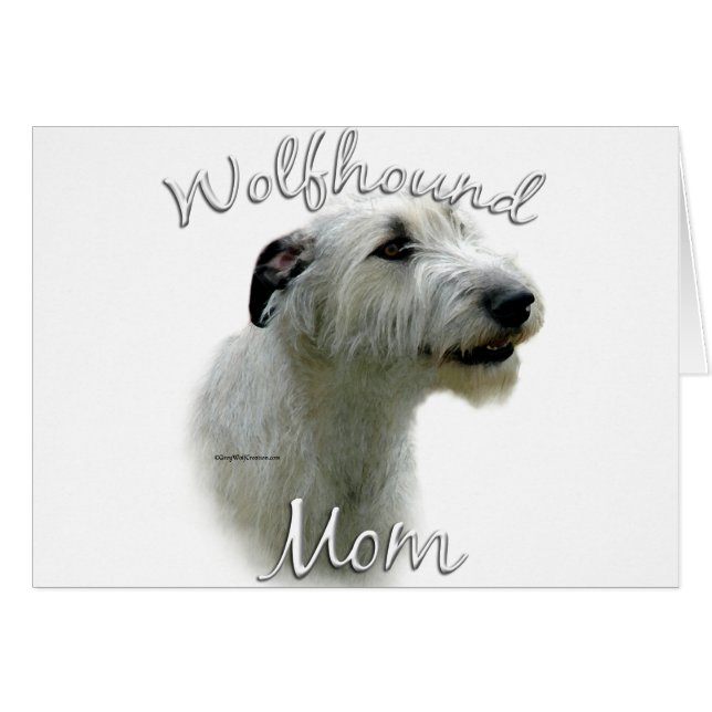 Irish Wolfhound Mama 2 (Vorderseite (Horizontal))