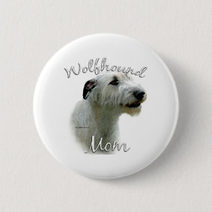 Irish Wolfhound Mama 2 Button