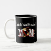 Irish Wolfhound Mama Tasse (Links)