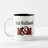 Irish Wolfhound Mama Tasse (Links)