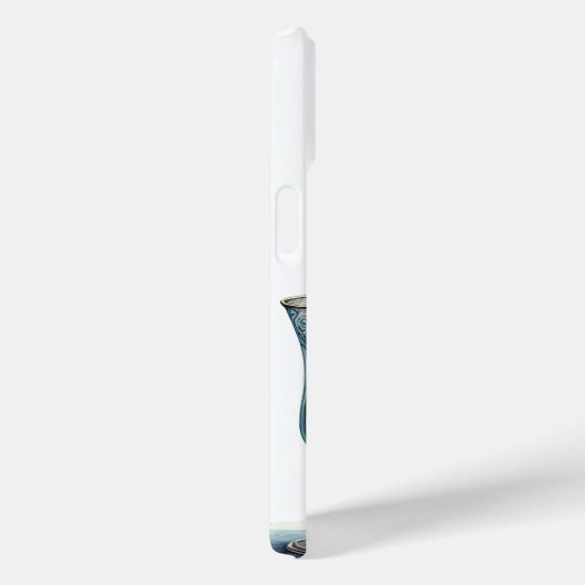 Irish Wolfhound mit Retro Soda Case-Mate iPhone Hülle (Rückseite / Rechts)