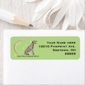 Irish Wolfhound, Moon und Stars (Insitu)