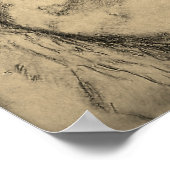 Irish Wolfhound Mother and Puppy Poster (Ecke)