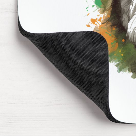 Irish Wolfhound Mousepad (Ecke)