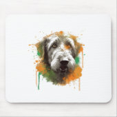 Irish Wolfhound Mousepad (Vorne)
