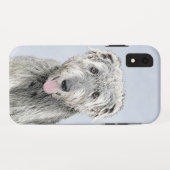 Irish Wolfhound Painting - Niedliche Original Dog Case-Mate iPhone Hülle (Rückseite (Horizontal))