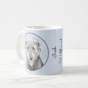 Irish Wolfhound Painting - Niedliche Original Dog  Kaffeetasse