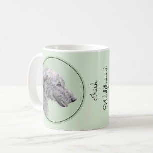 Irish Wolfhound Painting - Niedliche Original Dog  Kaffeetasse