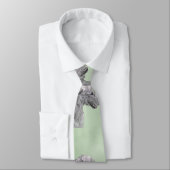 Irish Wolfhound Painting - Niedliche Original Dog Krawatte (Gebunden)