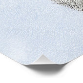 Irish Wolfhound Painting - Niedliche Original Dog  Poster (Ecke)