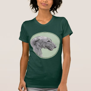 Irish Wolfhound Painting - Niedliche Original Dog  T-Shirt