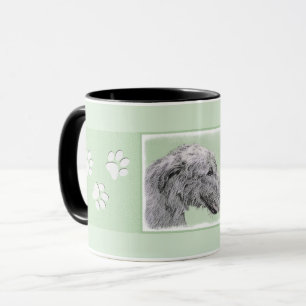 Irish Wolfhound Painting - Niedliche Original Dog  Tasse