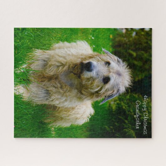 Irish Wolfhound. Puzzle (Horizontal)
