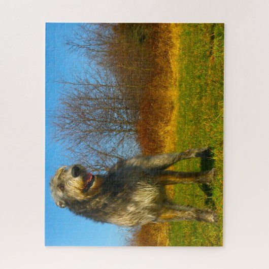 Irish Wolfhound. Puzzle (Vertikal)