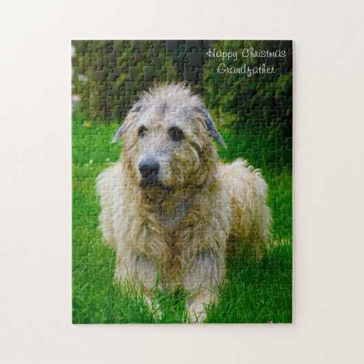 Irish Wolfhound. Puzzle (Vertikal)