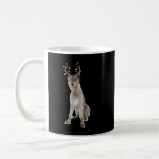 Irish Wolfhound Reindeer Christmas Dog Kaffeetasse