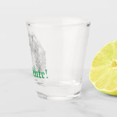 Irish Wolfhound Shot Glass Schnapsglas (Rechts)