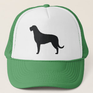 Irish Wolfhound Silhouette Truckerkappe