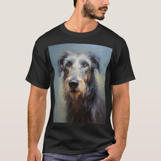 Irish Wolfhound T-Shirt (Vorderseite)