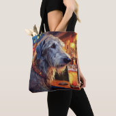 Irish Wolfhound Tasche (Von Nahem)