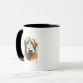 Irish Wolfhound Tasse (Vorderseite Links)