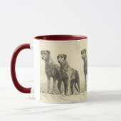 Irish wolfhound tasse (Links)