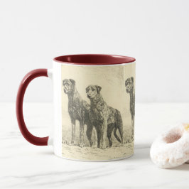 Irish wolfhound tasse