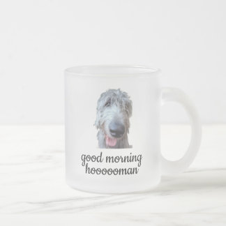 Irish Wolfhound Tasse – Guten Morgen Mensch