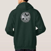 Irish Wolfhound Team Shield Hoodie (Rückseite)