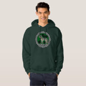 Irish Wolfhound Team Shield Hoodie (Vorne ganz)