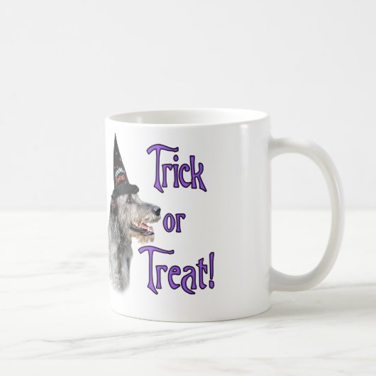 Irish Wolfhound Trick Kaffeetasse (Rechts)