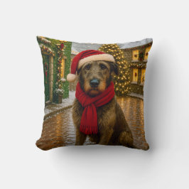 Irish Wolfhound Urlaub  Kissen