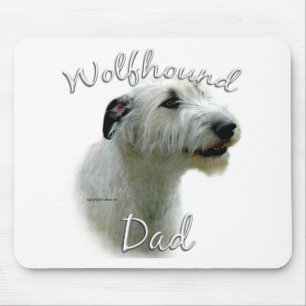 Irish Wolfhound Vater 2 Mousepad