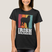 Irish Wolfhound Vintage  2 T-Shirt (Vorderseite)
