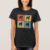 Irish Wolfhound Vintage  4 T-Shirt (Vorderseite)