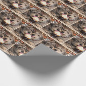 Irish Wolfhounds genießen einen Root Beer Float Geschenkpapier (Ecke)
