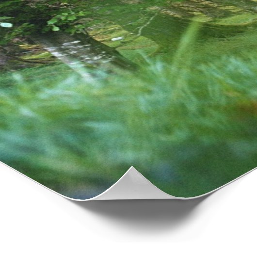 Irish Wood Poster (Ecke)