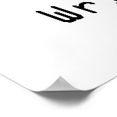 Irish Wristwatch Poster (Ecke)