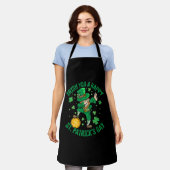 Irish You A Happy St Patrick's Day Dabbing Funny Schürze (Getragen)